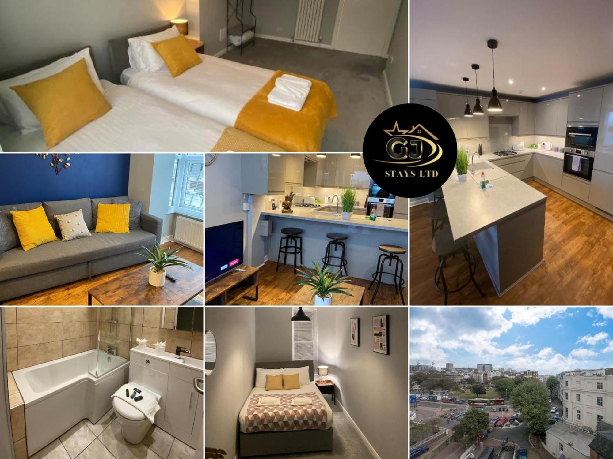 Modern Apartments With Sea Views, Steps From Brighton Beach & The Royal Pavilion Exterior foto